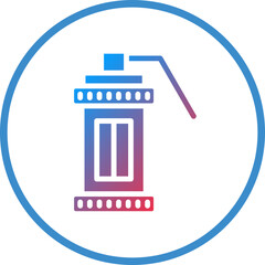 Vector Design Smoke Grenade Icon Style