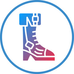 Vector Design Boot Icon Style