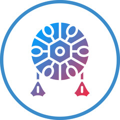 Vector Design Dreamcatcher Icon Style