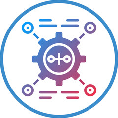 Vector Design Automate Icon Style