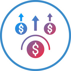 Vector Design Money Benefit Icon Style