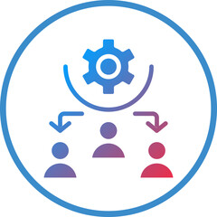 Vector Design Delegate Icon Style