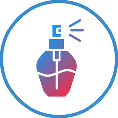 Vector Design Perfume Icon Style