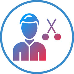 Vector Design Barber Icon Style