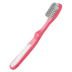 3D illustration of toothbrush. brush