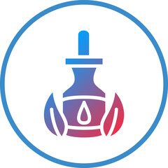 Vector Design Essential Oil Icon Style