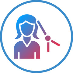 Vector Design Curling Icon Style