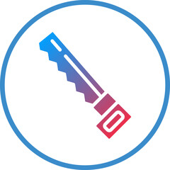 Vector Design Sawing Icon Style