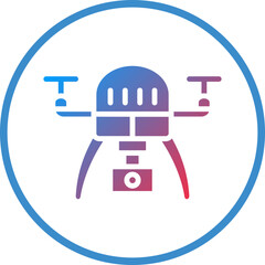 Vector Design Drone Icon Style