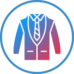 Vector Design Suit Icon Style