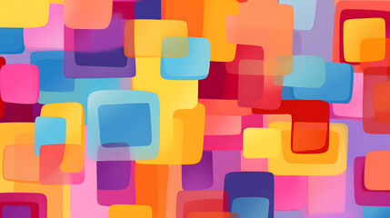 abstract block colorful playful pattern geometric shapes design poster background