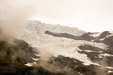 Bøyabreen glacier in Jostedalsbreen National Park
