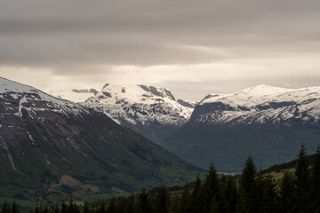 Obraz premium Innvikfjorden, Norway