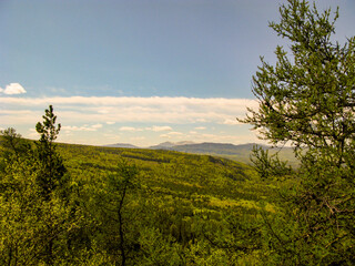 the highest peak of the Southern Urals, Mount Yamantau in the Republic of Bashkortostan