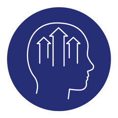 personal growth concept line icon