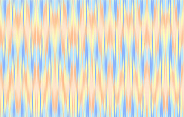Obraz premium Design Textile ikat wave abstract geometric ikat, design ikat vector for background, wallpaper, carpet, wrapping, fabric, textile fashion wearing.