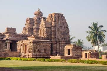 The Pattadakal Monuments, Karnataka, India. UNESCO World Heritage Site