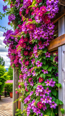 Obraz premium Beautiful Flowers and vines Mobile and Desktop Wallpaper, Night View unseen and heart touching scenes