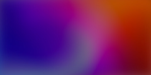 Engaging blurred abstract ultrawide multicolored dark mix neon orange yellow brown purple blue pink gradient background. Ideal for design banners wallpapers, templates, art, creative projects, desktop