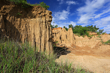 Beautiful weird looking natural structures of Kok Sua (Tiger’s Den) in Sri nan National Park, Na...