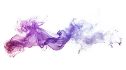 violet smoke on transparency background png , purple smoke