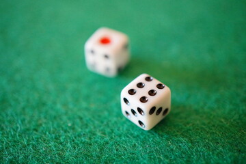 イコロを二つ振って6と1が出た。