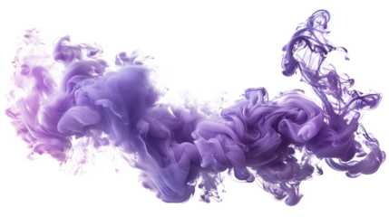violet smoke on transparency background png , purple smoke