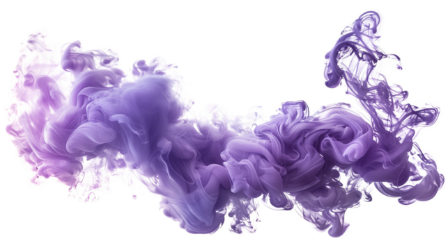 violet smoke on transparency background png , purple smoke