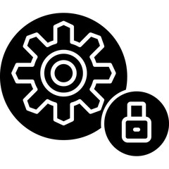 Gear Lock Icon