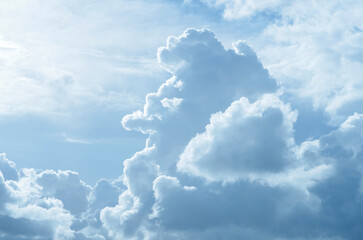 恐竜のかたちをした雲