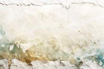Minimalist Ivory Hot Press Watercolor Paper Background

