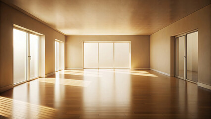 Fototapeta premium minimal empty space room