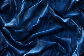 Obraz premium Luxurious Deep Blue Velvet Texture Background