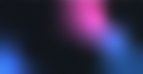 Abstract vibrant background with grainy texture and colorful blurry spots. Minimalist background design for poster, cover, wallpaper, banner in a modern trendy style.