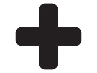 Plus icon design illustration