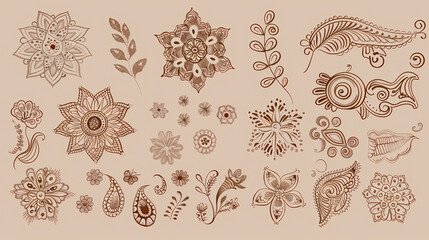 Old lace seamless pattern ornamental flowers vector image