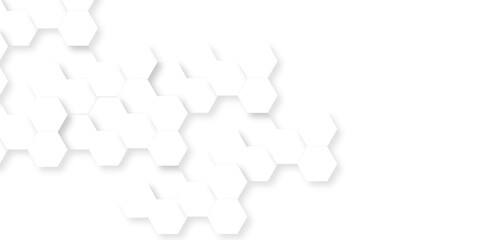 Obraz premium Abstract background with honeycombs seamless pattern hexagon. Abstract background with lines. Modern simple style hexagonal graphic concept. Background with hexagons.