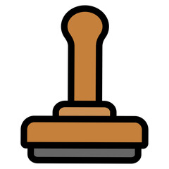 Stamp  Icon Element For Design