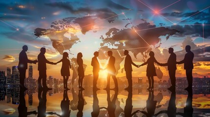 Global business networking to enhance success in international markets through strategic connections