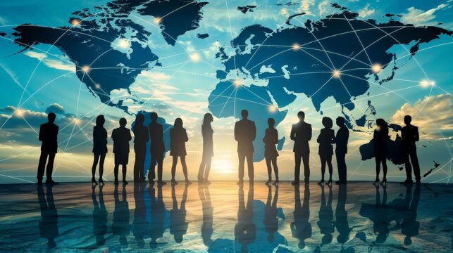 Strategic network building for enhanced success in global markets and international connections