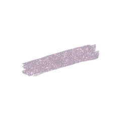 Soft Opacity Purple Glitter Lipstick Smear Transparent Background PNG Image Brush