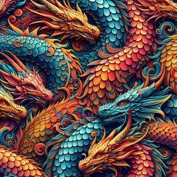 texture squame di drago