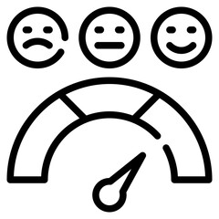 Satisfaction Scale Icon
