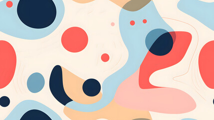 Fototapeta premium modern seamless pattern abstract arts design poster background