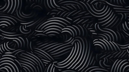op art piece that subtly includes a cryptid in its design poster background