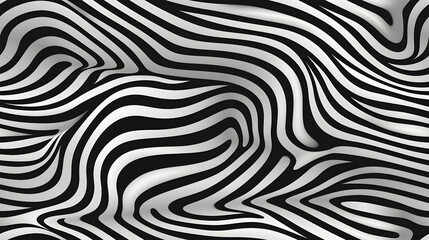 op art piece that subtly includes a cryptid in its design poster background