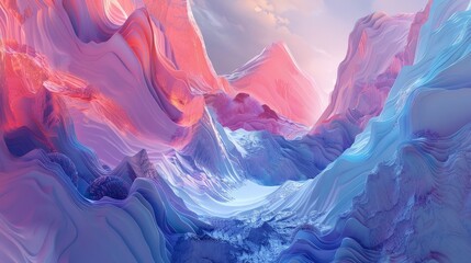 Virtual reality landscapes waiting for exploration