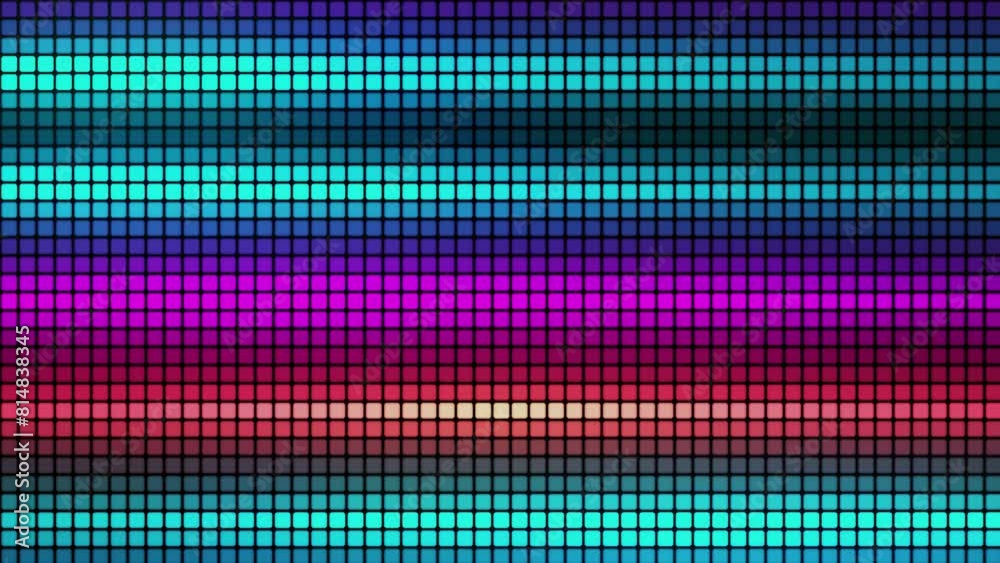 Leinwandbilder abstract animated background of multi-colored squares. abstract gradient background. pixel backgroun