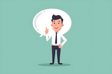 Confident Businessman in Suit Gesturing and Smiling with Optimistic Attitude for Successful Corporate Career