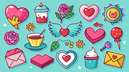 set love stickers